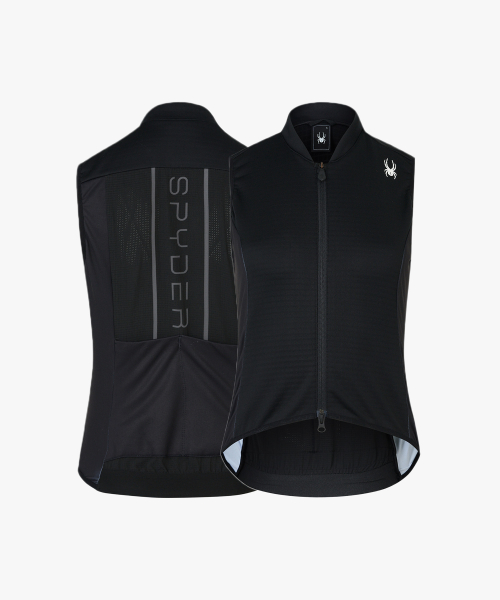 Женский флисовый жилет для велоспорта SPIFCNVT551WBLK