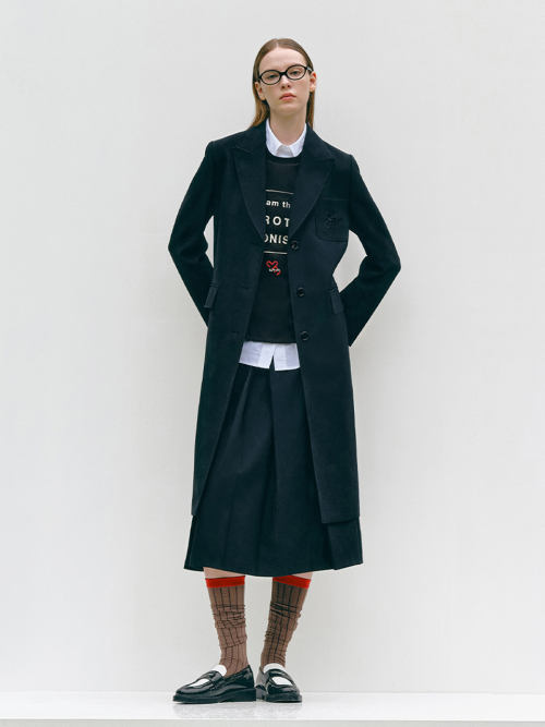 DOUBLE BREASTED WOOL JACKET_BLACK