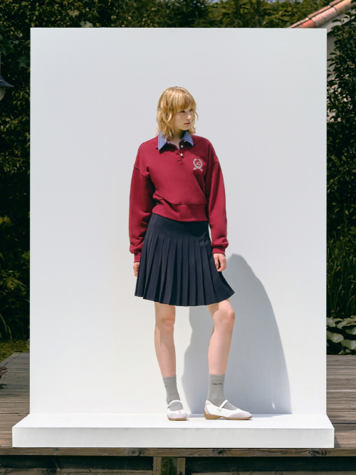 COLLAR SWEATSHIRT_WINE
