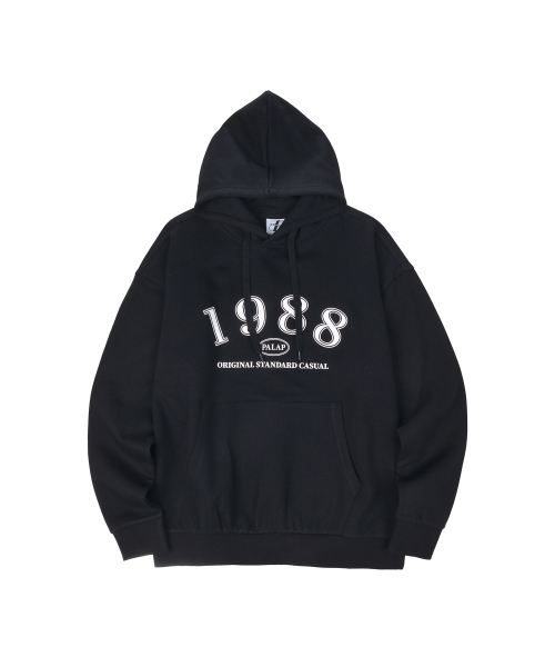 Худи оверсайз унисекс 1988 Big Logo_PL25S3HT004_BK