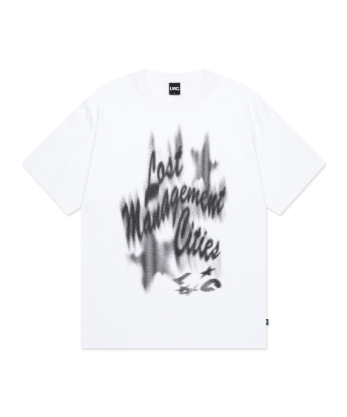 엘엠씨() BLUR LAYER TEE white 상품 이미지
