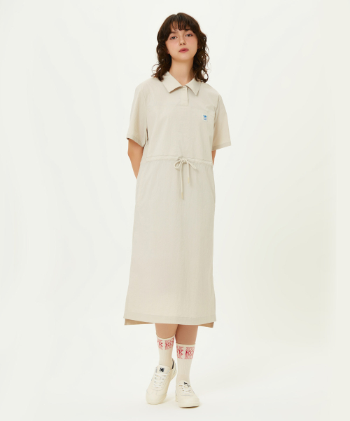 브리즈 카라 원피스 IVORY