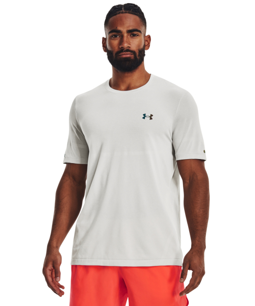 언더아머() 배니시 엘리트 심리스 반팔 1376781-100 상품 이미지