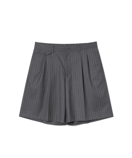 Asher полоска Half Slacks Grey