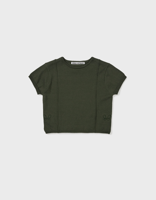 엠엠더블유(MMW) [MMW] RIB HF KNIT (KHAKI) - 사이즈 & 후기 | 무신사