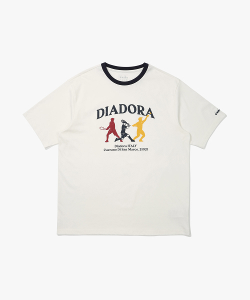 Футболка Tennis Swing Ringer OFF WHITE