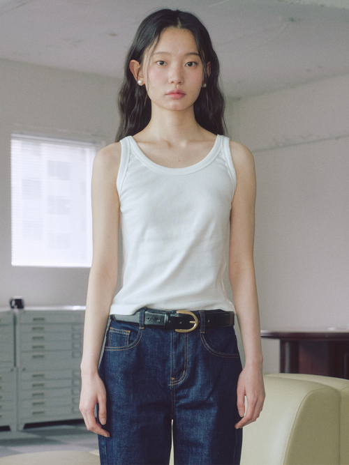 GLOW SLEEVELESS WHITE
