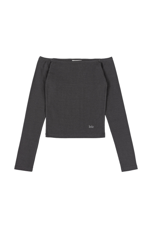 TWINNING ESSENTIAL LONG SLEEVE (charcoal)