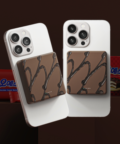 [미니덕트x해태제과] 오예스 맥세이프 보조배터리 8000mAh