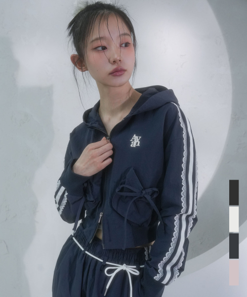 [AVANDRESS] Race Line Wind Jumper ★ 어반드레스(AVANDRESS) Race Line Wind Jumper - 4COL - 사이즈