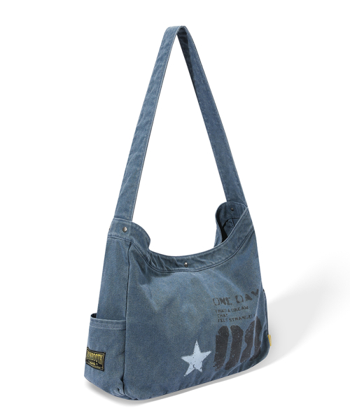 【MAINBOOTH】08 Washed Cross Bag 메인부스(MAINBOOTH) 08 Washed Cross Bag(NAVY) - 사이즈