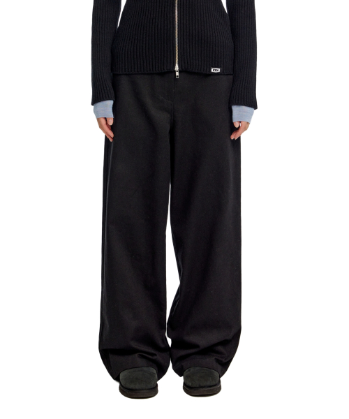 이알에이(ERA) WOMEN CLASSIC WIDE - FIT DRAWSTRING PANTS - BLACK - 사이즈 & 후기 ...