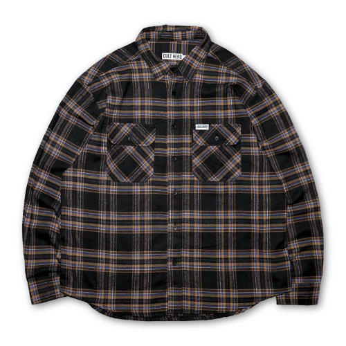 Фланелевая рубашка Ruthless (Black)