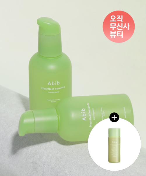 아비브() 어성초 에센스 카밍펌프 50ml 듀오 (+어성초토너 30ml 증정) 상품 이미지