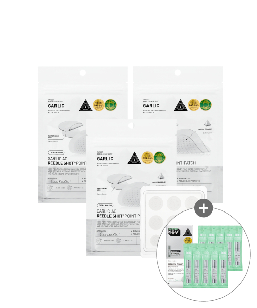 브이티코스메틱() VT 갈릭 에이씨 리들샷 포인트 패치 3개 세트(9EAx3) 상품 이미지