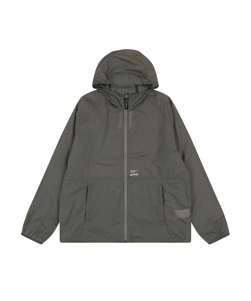 PACKABLE PANEL WINDBREAKER (MOCHA)