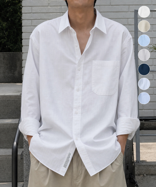 All Day Oxford Shirt-5Color