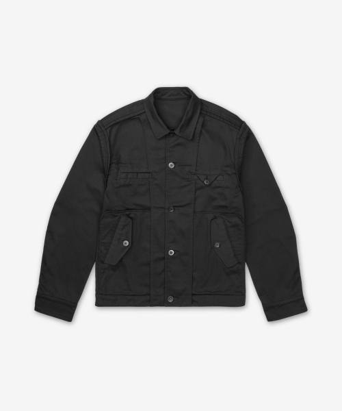 Двусторонний бомбер - Black / UP1E4203BLACK