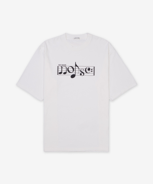 Футболка We Make Noise White / UP1E4809WHITE