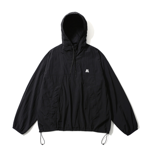 [SS25] FITNESS SMOCK PARKA / BLACK