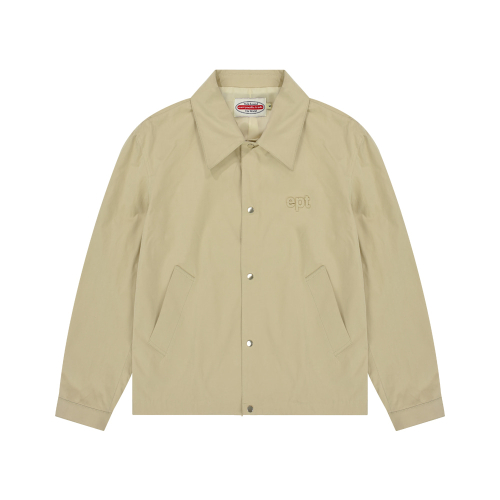 PATCH COLLAR JACKET (BEIGE)