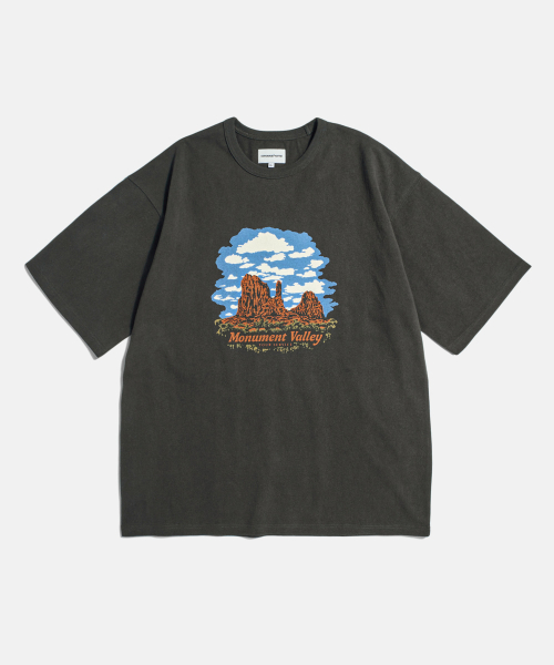 Monument Valley Heavyweight Tee Vintage Black