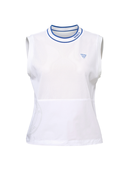 Жилет TO Mesh Woven Mix L_White