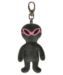 HOODHOOD_Alien Keyring Charcoal