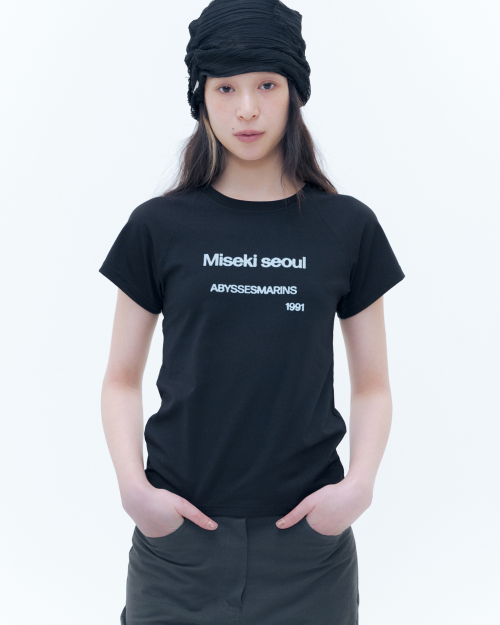 미세키서울(MISEKI SEOUL) Abyssesmarins raglan short sleeves