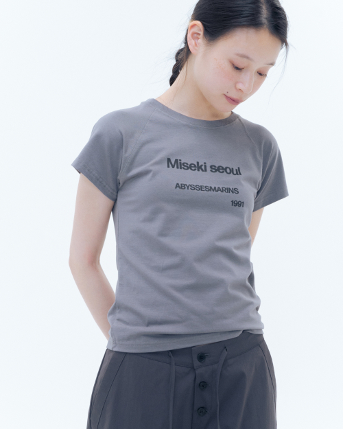 미세키서울(MISEKI SEOUL) Abyssesmarins raglan short sleeves