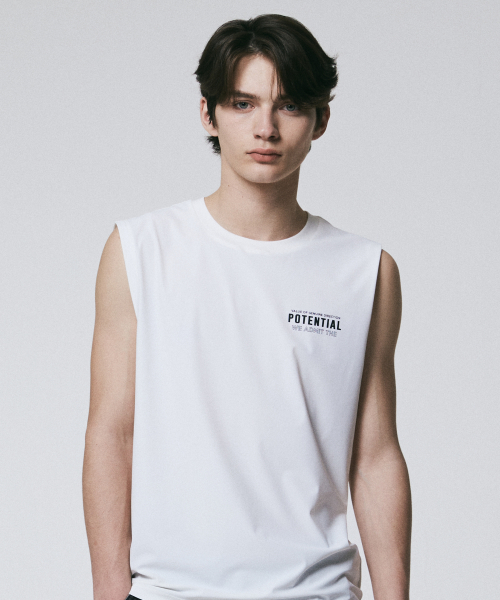 Potential безрукавная футболка OFF WHITE (MP2TU239-001)