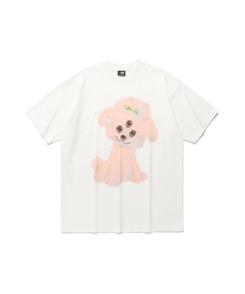Tシャツ・カットソー [NICEGHOSTCLUB]3EYE DOLLS BIG BIG TEE_WHITE(NG2FMUT542A) 나이스고스트클럽(NICEGHOSTCLUB) 3EYE DOLLS BIG BIG TEE_WHITE