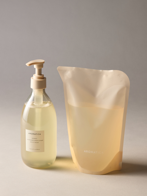 아로마티카() 대용량 서렌 바디워시 1L (본품 500 + 리필 500 1개) 상품 이미지