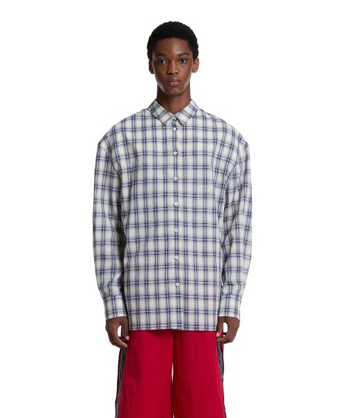 Oversized Check Shirt