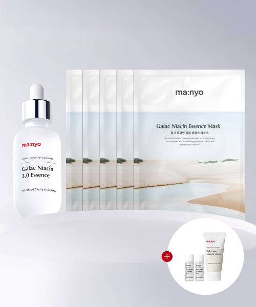 마녀공장() 갈락 나이아신 3.0 에센스 60ml+갈락 나이아신 에센스 마스크 5매 (+크림15ml+토너16ml 증정) 상품 이미지