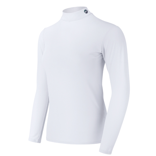 Женский охлаждающий UV-рашгард для гольфа White