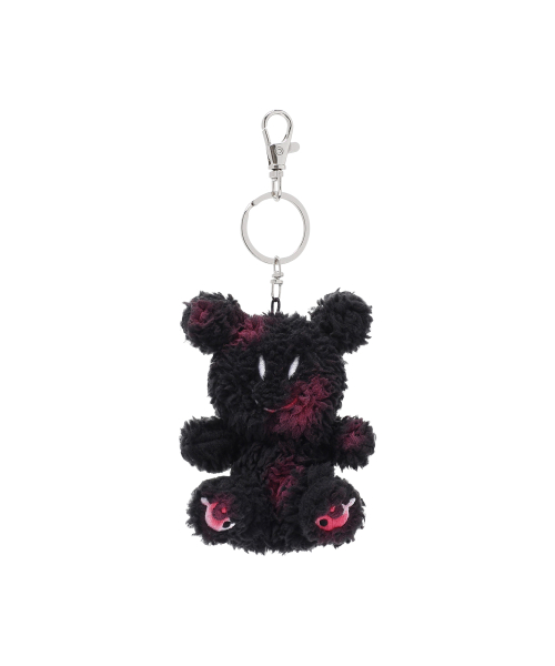 STAINED BULLY KEYRING BLACK