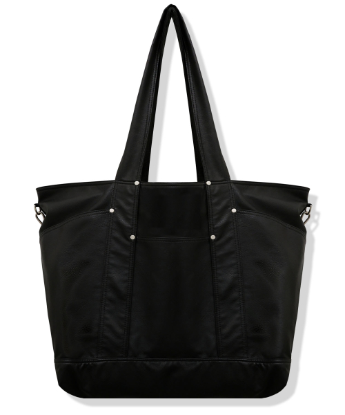 Oversized Stud Leather Bag