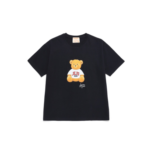 아일랜드 프로젝트(ISLAND PROJECT) Sitting Bear T-shirt - Navy - 사이즈 & 후기 | 무신사
