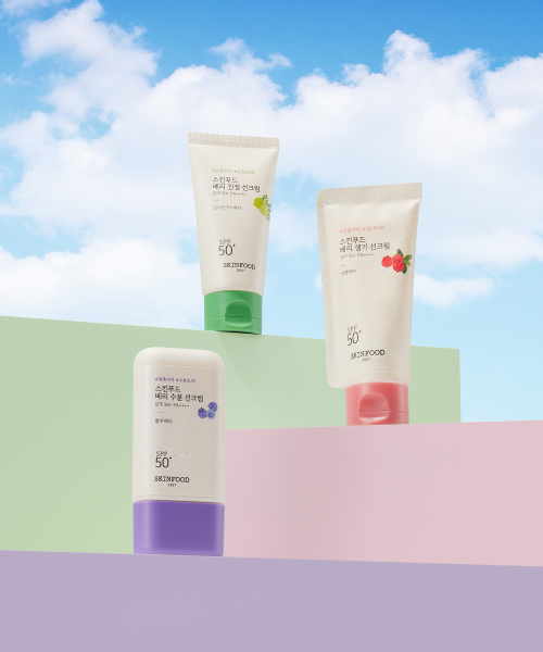 스킨푸드() 베리 선크림 3종 트리플세트 상품 이미지