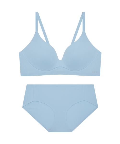 Комплект белья Smooth Curve без косточек - Blue