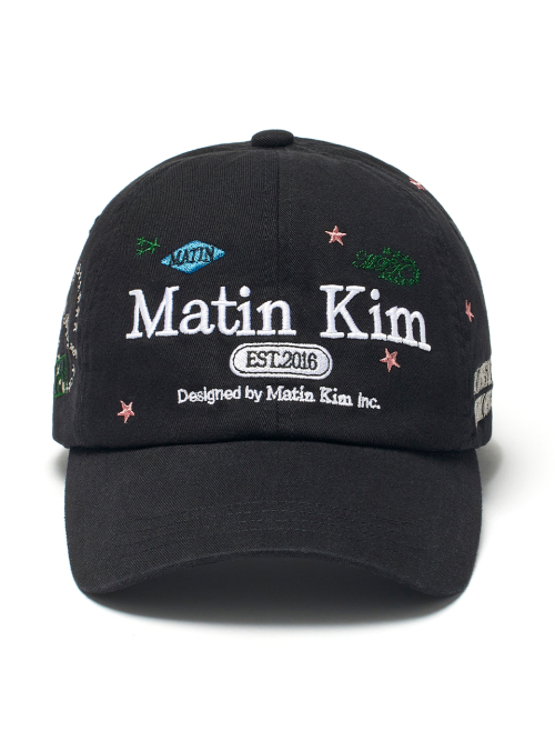 【Matin Kim】 MATIN LOGO PLAY BALL CAP ♥2Color MATIN LOGO PLAY BALL CAP IN NAVY – Matin Kim