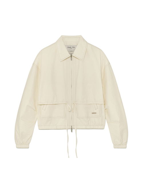 LAYERED POINT STRING LIGHT JUMPER IN IVORY