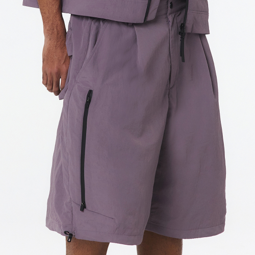 [오프로드] 유니 V넥 베스트 셋업 하프 팬츠 (인디 퍼플)_5LD1714 5LD1714_518