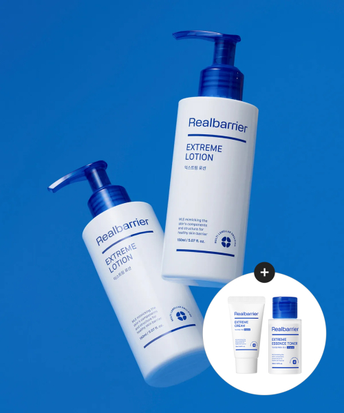 리얼베리어() 익스트림 로션 150MLX 2개 (증정 익스트림 (크림25ML+토너30ML)) 상품 이미지