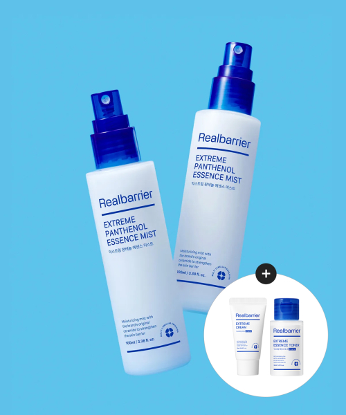 리얼베리어() 익스트림 판테놀 에센스 미스트 100MLX 2개 (증정 익스트림 (크림25ML+토너30ML)) 상품 이미지