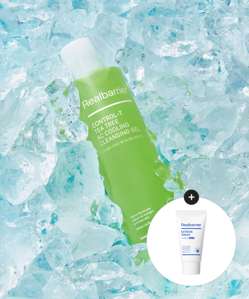 리얼베리어() 컨트롤-T  티트리 AC 쿨링 클렌징 젤 200ML (증정 익스트림 크림 25ML) 상품 이미지
