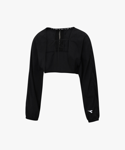 Женский открытый жакет-болеро Fleur BLACK