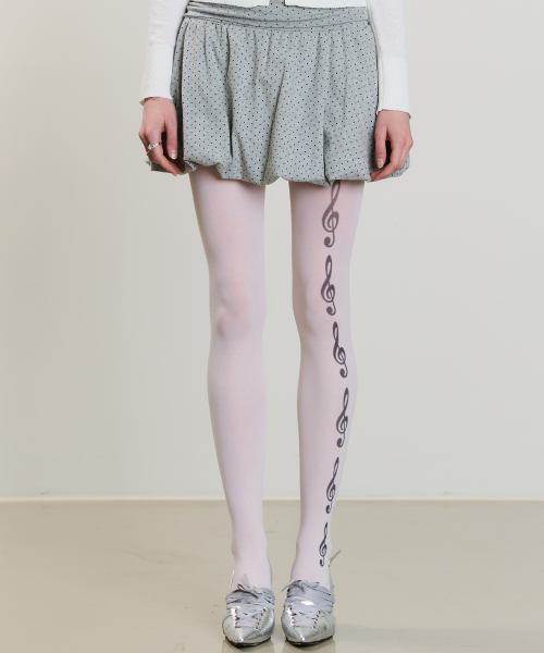 러브이즈트루(LUVISTRUE) SM BALLOON SKIRT(GRAY) - 사이즈