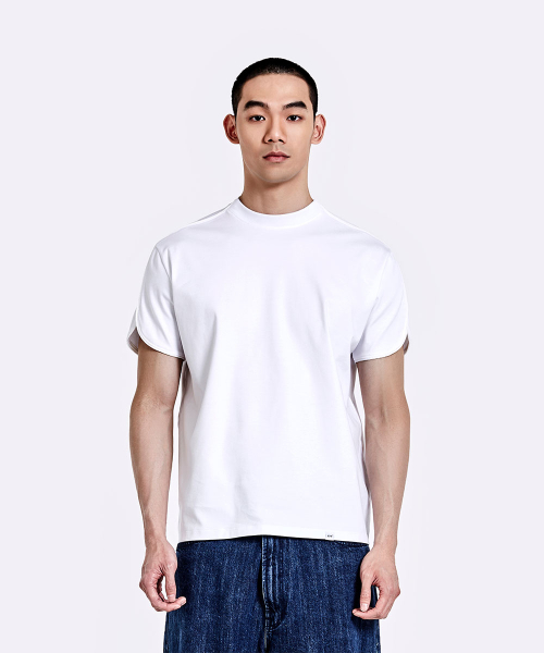 Side thong t-shirt - White